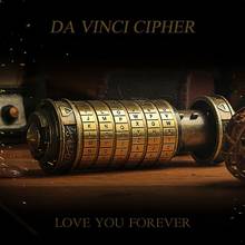 Leonardo Da Vinci Code Toys Metal Cryptex Locks Creative Educational Locker Valentine's Toys Escape Lock Day Room Lock Gift S8T7 2024 - buy cheap