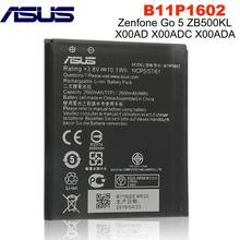 Asus b11p1602 2660mah 100% bateria original para asus zenfone ir 5 zb500kl x00ad x00adc x00ada bateria de produção mais recente 2024 - compre barato