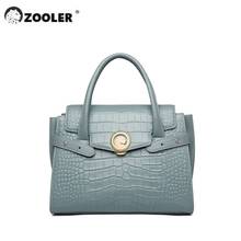 Zooler-bolsa feminina totalmente em couro legítimo, bolsa tote feminina simples de couro legítimo macio, grande capacidade, # lt501 2024 - compre barato