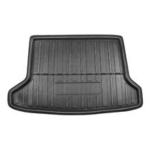 X Autohaux PE + EVA espuma de plástico negro maletero trasero piso maletero forro Cargo Mat suelo bandeja alfombra para Honda HRV 2014-2018 2024 - compra barato