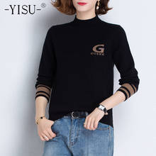 YISU Winter Women Sweater Solid color Turtleneck Fashion Female  Jumper Thicken Knitted pullover Warm Winter tops 2024 - buy cheap