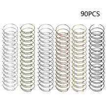 90Pcs 6 Colors Expandable Bangle Charms Bracelets Adjustable Wire Bracelets Stainless Steel Blank Bangle Jewelry Making 2024 - buy cheap