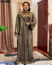 Рамадан Турция абайя Дубай Кафтан мусульманский женский хиджаб платье ислам Caftan Marocain платья африканские блёстки халат Eid Mubarak Abaya s 2024 - купить недорого