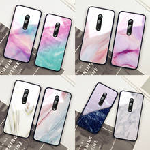 For Xiaomi Redmi 8 8A Note 8 Pro Case Luxury Colorful Marble Tempered glass Hard back Cover For Redmi Note 8 8A Phone casing 2024 - buy cheap