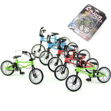 Мини-фучтированный палец горный велосипед BMX Fixie велосипед мальчик игрушка творческая игра J0PF 2024 - купить недорого
