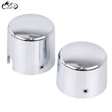 2X Motorcycle Rear Axle Cap Nut Cover Set Chrome For Harley Fatboy FLSTF Heritage Softail  Classic FLSTC Softail Springer FXSTS 2024 - buy cheap