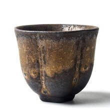 Vintage Stoneware Pottery Tea Cup Ceramic Retro Personal Master Tea Cup Kung Fu Zen Antique Chinese Tea Bowl 2024 - buy cheap