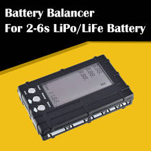 3in1 Battery Balancer LiPo/LiFe 2-6s Balancing Discharger Voltage Meter Tester LCD Screen Display JST Connector for RC Model 2024 - buy cheap