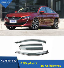 Visera de ventana para coche, protector Deflector de sol y lluvia, accesorios para Peugeot 508, 2019, 4 unids/set por juego 2024 - compra barato