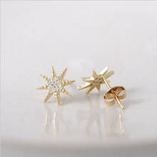 10 PCS Fashion Star With Rhinestone Earrings Suitable for Women 2024 - buy cheap