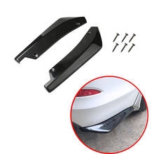 2Pcs Universal Car Rear Bumper Lip Spoiler Diffuser Splitter Scratch Protector for Toyota Camry Corolla RAV4 Yaris Highlander 2024 - buy cheap