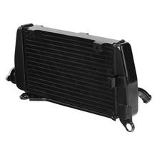 Motorcycle Balck Engine Radiator Cooler Cooling For Kawasaki KL650 1987-2007 KLR650 1991-2007 Aluminum 2024 - buy cheap