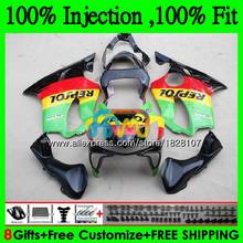 OEM For HONDA CBR 600 F4i CBR600FS CBR600 Repsol green F4i 01 02 03 139BS.39 CBR 600F4i 600 FS CBR600F4i 2001 2002 2003 Fairing 2024 - buy cheap