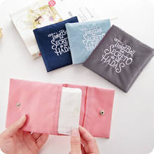 1 Pcs Women Cute Sanitary Pad Pouch Napkin Organizer Portable Key Coin Purse Credit Card Storage Bag 2024 - buy cheap