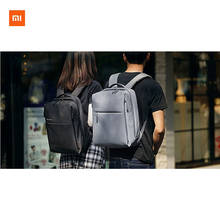 Xiaomi mochila urbana minimalista original, 2 cores, 4 espaços de armazenamento, design simples e confortável, à prova d'água 2024 - compre barato