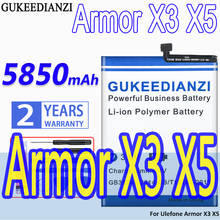 High Capacity GUKEEDIANZI Battery 5850mAh for Ulefone Armor X3 X5 2024 - buy cheap