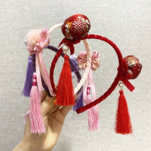 Diadema con lazo para niña, accesorios para el cabello, banda para el pelo, regalo de cumpleaños, regalos de Año Nuevo 2024 - compra barato