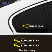 2 шт. наклейки на окна автомобиля для Chevrolet Lacetti Spark 2024 - купить недорого