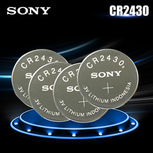 4 pçs original sony cr2430 cr 2430 dl2430 br2430 kl2430 3v bateria de lítio para assistir aparelhos auditivos relógios brinquedo botão celular moeda 2024 - compre barato