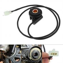 12v preto universal digital motocicleta odômetro sensor fio motocicleta velocímetro caixa de cabo acessório 2024 - compre barato