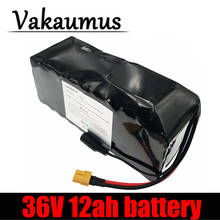 Vakaumus NEW/36V 12ah Electric Vehicle Lithium Battery 18650 10S 4P With 15A BMS  XT60 Plug 42V For 250W 350W 500W Motor Scooter 2024 - buy cheap