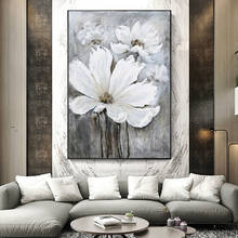 Modern Canvas HD Prints Hand Drawn Flower Pictures Nordic Style Painting Wall Art Home Decoration Modular Poster For Living Room 2024 - buy cheap