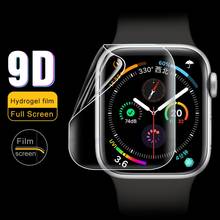 Мягкая Гидрогелевая пленка для Apple Watch Series 1 2 3 4 5 6 40 мм 44 мм, Защитная пленка для переднего экрана iWatch 5 6 44 мм, стекло 2024 - купить недорого