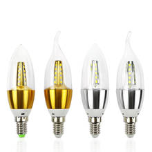 1-10Pcs E14 LED Candle Bulb Light 7w 9w Aluminum LED Lamp 220V led spot light lamp Cool Warm White Ampoule Lampara Vintage Retro 2024 - buy cheap
