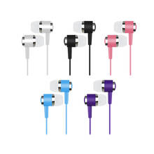 Wired In-ear Headset Stereophone Without Microphone Noiseless Colorful Candy Earbuds Gifts Ear Phone For Children 2024 - buy cheap