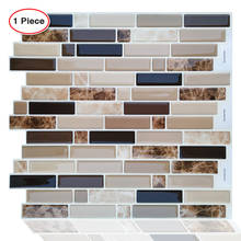 Self Adhesive Mosaic Wall Sticker Kitchen Home Decor Vinyl Bathroom Stickers Tiles 2024 - buy cheap