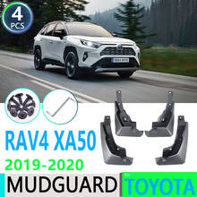 Guardabarros para coche, accesorio para Toyota RAV4 XA50 50 2019 ~ 2020 RAV 4 RAV-4 5ª generación, guardabarros, aleta contra salpicaduras 2024 - compra barato