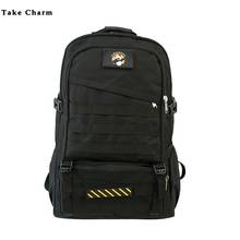 Student School Bag Black Large Capacity Youth Outdoor Sports Men's Travel Backpack Leisure Luggage Bag Waterproof Male Backbag 2024 - buy cheap