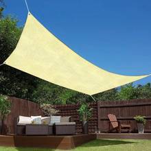 Waterproof Sun Shelter Sunshade UV Protection Shade Sail Awning Camping Shade Cloth For Outdoor Canopy Garden Patio swimming Poo 2024 - купить недорого