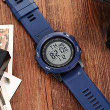 Fashion Digital Men Watch relogio masculino Blue Waterproof Outdoor Sport Silicone Watch Army electronic Wristwatch Reloj Hombre 2024 - buy cheap