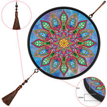 New DIY Mandala Diamond Painting Tassel Pendants Mural PVC Resin Lacquer Glitter Special Shape Full Drill Home Decor Gift 2024 - buy cheap