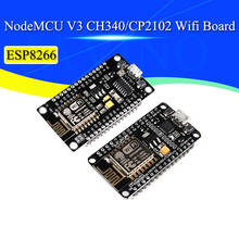 Беспроводной модуль CH340 CH340G / CP2102 NodeMcu V3 V2 4 м Lua Wi-Fi Интернет вещей Плата развития ESP8266 2024 - купить недорого