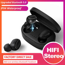 Wireless Bluetooth A6S TWS 5.0 bluetooth earphone Gaming Earbuds Mic Headsets PK Redmi Airdots for iPhone Xiaomi Huawei Samsung 2024 - buy cheap