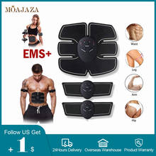 Exercício estimulador abdominal muscular trainer massagem abs sem fio vibração fitness emagrecimento corpo gordura queima adesivo esporte preguiçoso 2024 - compre barato