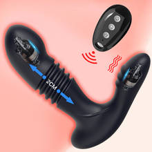 Remote Control Thrusting Anal Vibrator For Men Prostate Massager Telescopic Dildo Vibrator Vagina Massage ButtPlug Anal Vibrator 2024 - buy cheap