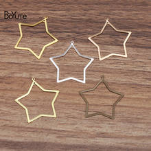 Boyute (100 peças/lote) 29mm metal bronze carimbar estrela pingente encantos para fazer jóias diy materiais artesanais 2024 - compre barato