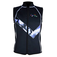 3mm Neoprene Mens Wetsuits Top Premium Sleeveless Wetsuit Jumpsuit Vest for Scuba Diving Surfing Snorkeling Black 2024 - buy cheap