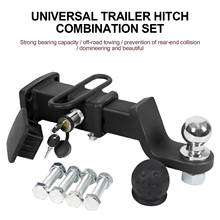 Universal Car Metal Tow Hook Drop Hitch Receiver Trailer Hook Towing Tools Adjustable Racing Ring Vehicle Towing Hook 2024 - buy cheap