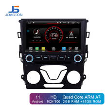JDASTON Android 11 Car DVD Player For Ford Mondeo Fusion 2013 2014 WIFI GPS Navigation 2 Din Car Radio Stereo Multimedia RDS 2024 - buy cheap