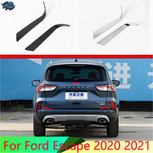 Reflector trasero para coche Ford Escape Kuga 2020 2021, accesorios de ABS cromado, luz antiniebla, cubierta de lámpara embellecedora, marco de bisel, decoración 2024 - compra barato