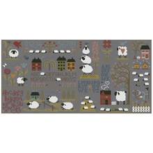 Sheep story cartoon Counted Cross Stitch 11CT 14CT DIY wholesale Chinese Cross Stitch Kits Embroidery Needlework Sets home decor 2024 - buy cheap