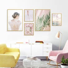 Quadros minimalistas nórdicos para decoração., tela de pintura, pôster e pintura decorativa para a sala de estar e casa. 2024 - compre barato