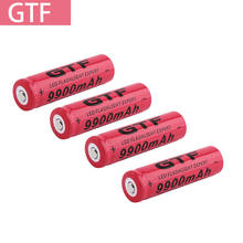Batería recargable de iones de litio de alta capacidad, 3,7 V, 18650, 9900mAh, para linterna, linterna 2024 - compra barato