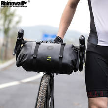 Rhinowalk-bolsa para manillar de bicicleta, resistente al agua, de gran capacidad, para tubo frontal, accesorios para ciclismo de montaña 2024 - compra barato