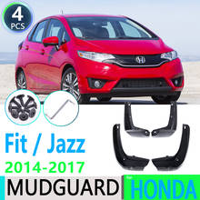Guardabarros para Honda Fit Jazz GK 2014 ~ 2017 2015 2016, guardabarros para coche, guardabarros, aleta contra salpicaduras, accesorios para coche 2024 - compra barato