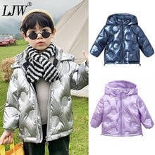 colorful bright Down jacket for girls 3-10 years winter Warm Coat fashion Jacket for girls winter outerwear Children's clothing 2024 - buy cheap